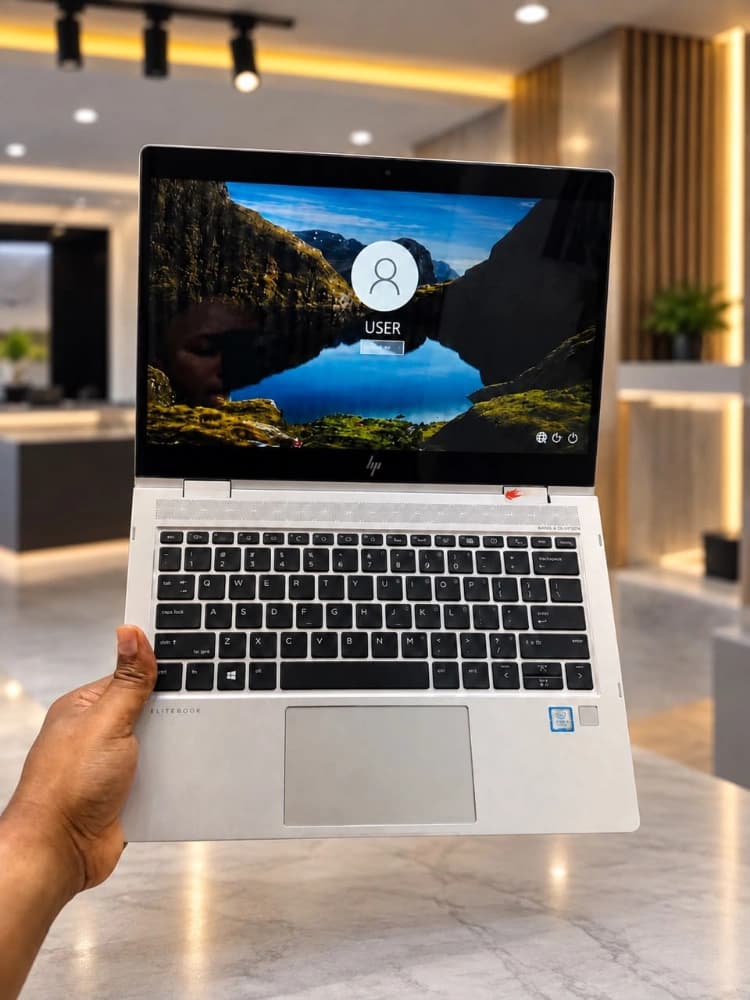 HP EliteBook x360 1030 G2 | Core i5 7th Gen | 8GB RAM | 256GB SSD | 13.3” FHD Touchscreen | 2-in-1 Convertible . - Image 1